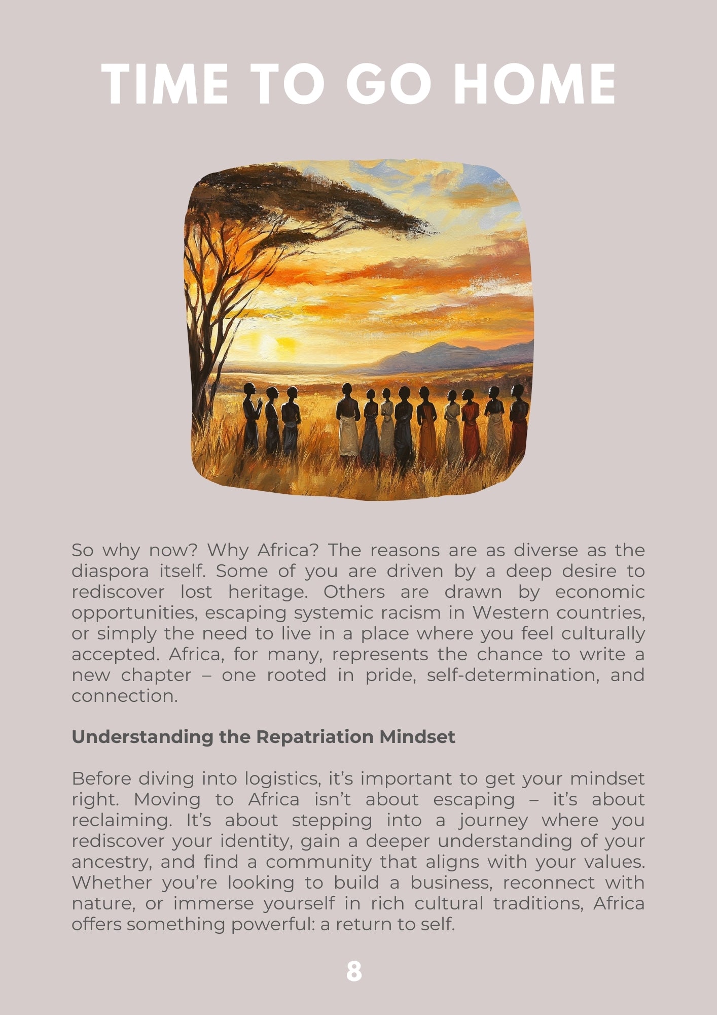 The Back To Africa Handbook